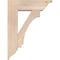 Ekena Millwork Imperial Traditional Smooth Bracket w/ Offset Brace, Douglas Fir, 7 1/2"W x 24"D x 32"H BKT0806X24X32IMP01SDF - alternate 2